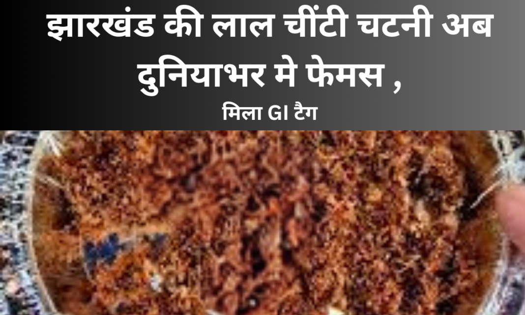Red Ant Chutney Of Mayurbhanj In Odisha Gets GI Tag